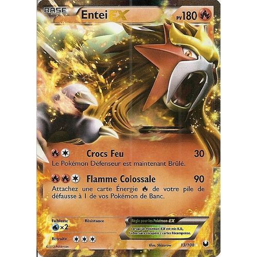 Entei-Ex 13/108 - Explorateurs Obscures