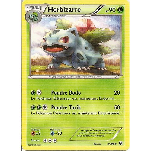 Herbizarre 2/108 - Explorateurs Obscures