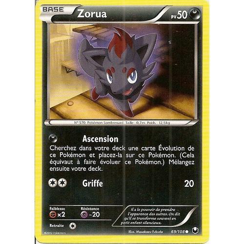 Zorua 69/108 - Explorateurs Obscures