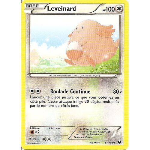 Leveinard 81/108 - Explorateurs Obscures