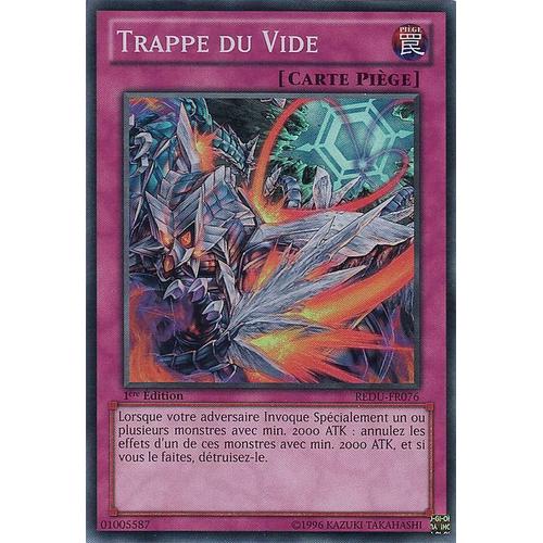 Trappe Du Vide (Void Trap Hole) Sr Yu Gi Oh Redu-Fr076