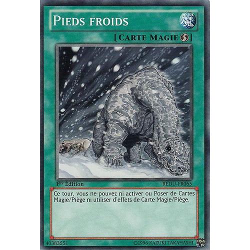 Pieds Froids (Cold Feet) C Yu Gi Oh Redu-Fr065