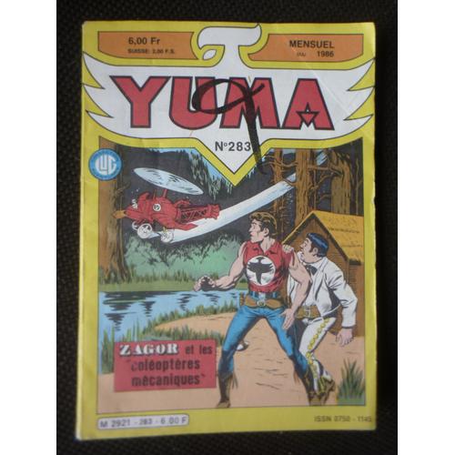 Yuma  N° 283 : Zagor Et Les "Coléoptères Mécaniques"