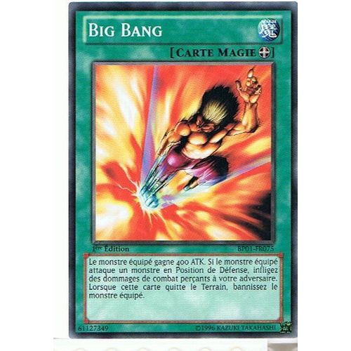 Big Bang 1ère Édition Bp01 En Starfoil