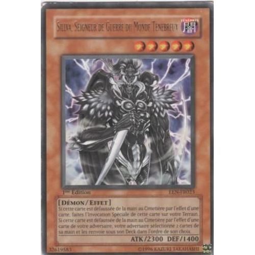 Carte Yu-Gi-Oh! "Sillva, Seigneur De Guerre Du Monde Ténébreux" Rare Een-Fr023