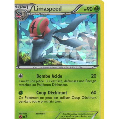 Limaspeed Holo (12/101) Niveau 1  90 Pv  - Pokemon Noir Et Blanc Nobles Victoires