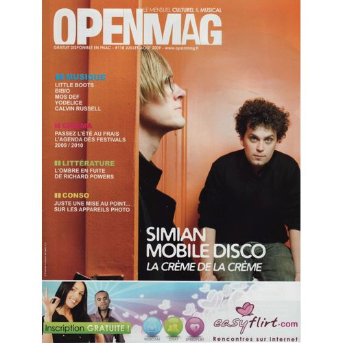 Openmag / 07-2009 N°118 : Michael Jackson (1p) - Yodelice (1p)