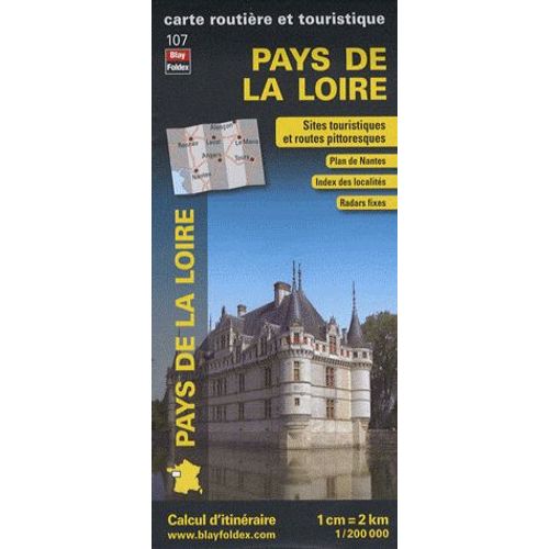 Carte Routière Pays De La Loire 2012