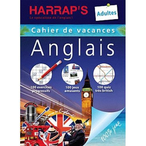 Harrap's 100% Jeux Anglais - Cahier De Vacances Adulte