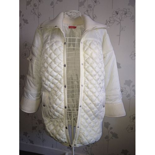 doudoune longue blanche