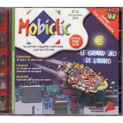 Mobiclic   N° 38 : L'euro En Jeux - Les Cartes De Voeux