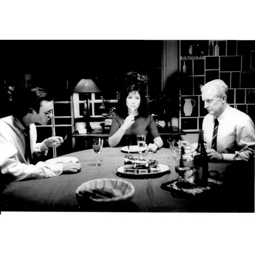 Tanguy - Photo De Presse De Cinéma Argentique Noir & Blanc - Format 13x18 Cm - Sabine Azéma, André Dussollier, Eric Berger - Année 2001