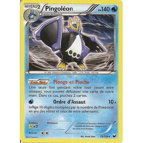 Pingoleon  Holo 29/108 Explorateurs Obscurs