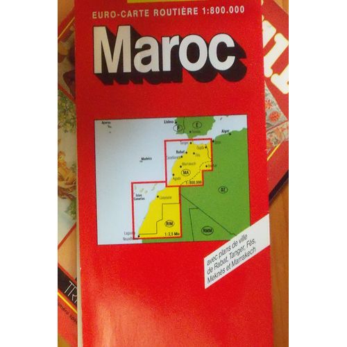 Maroc - 1/800 000