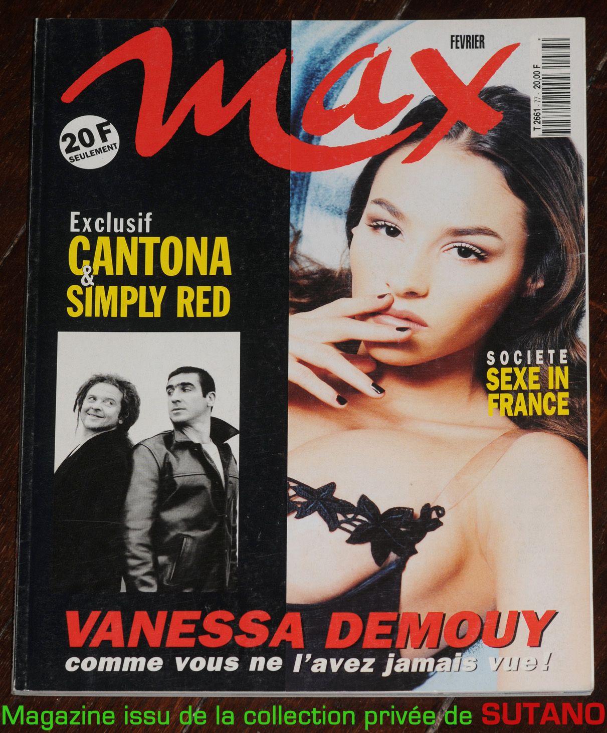 Max 77 02-1996 vanessa demouy poster gina gershon elizabeth berkley bettina  rheims emma nue cantona | Rakuten