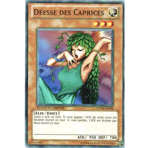 Deesse Des Caprices - Yu-Gi-Oh! - Gld4-Fr008 - C