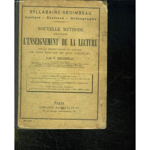 Nouvelle Methode Simplifiant L Enseignement De La Lecture.