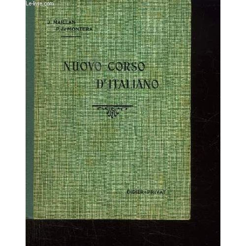 Methode De Langue Italienne. Nuovo Corso D Italiano.