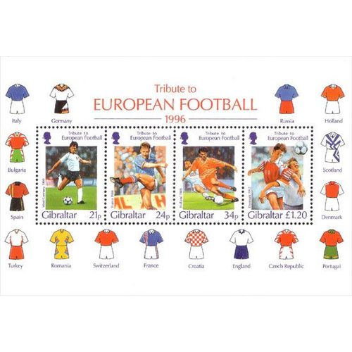 Hommage Au Football Européen, Gibraltar, 1996