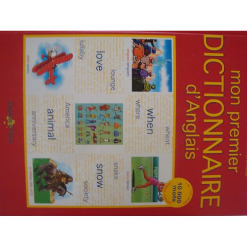 Mon Premier Dictionnaire D Anglais