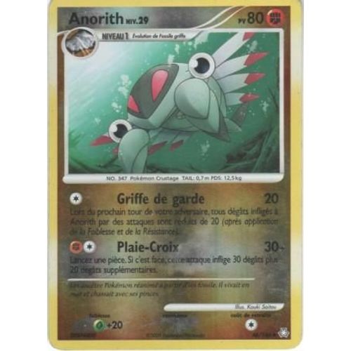 Carte Pokémon "Anorith Niv.29" Pv80 Holo Reverse 46/146