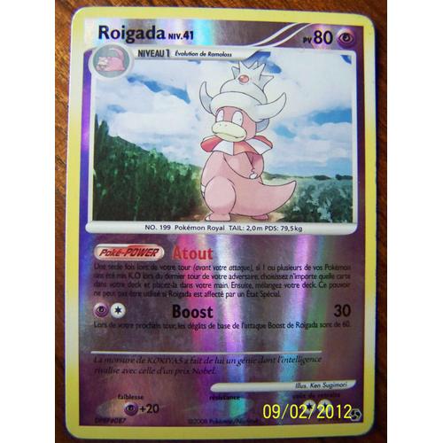 Carte Pokémon Roigada Super Rare 28/106 Vf 80pv