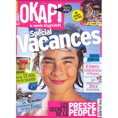 Okapi Hors-Série N° 896 : Spécial Vacances