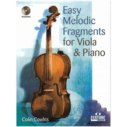 Easy Melodic Fragments For Viola And Piano