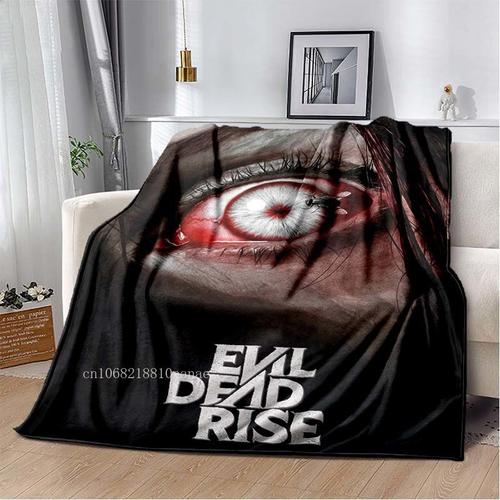 Couverture En Peluche Mesurost Around Glutnel Série De Films D'horreur Evil Frequency Rise Couverture De Démon Literie Douce Couvre-Lit Housse De Canapé Wskins