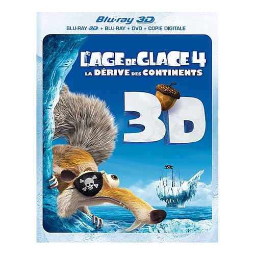L'age De Glace 4 : La Dérive Des Continents - Combo Blu-Ray 3d + Blu-Ray + Dvd + Copie Digitale