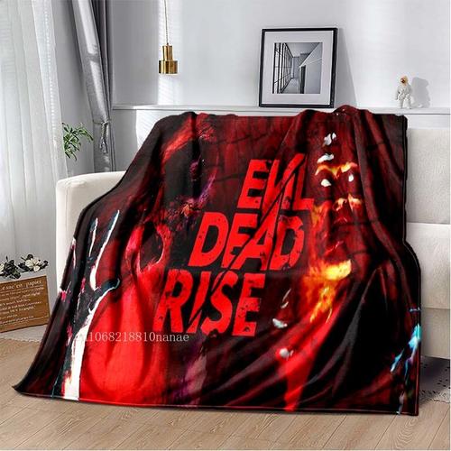 Couverture En Peluche Mesurost Around Glutnel Série De Films D'horreur Evil Frequency Rise Couverture De Démon Literie Douce Couvre-Lit Housse De Canapé Wskins