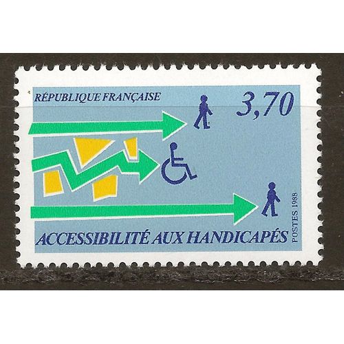 Accessibilité Aux Handicapés - Yt N°2536