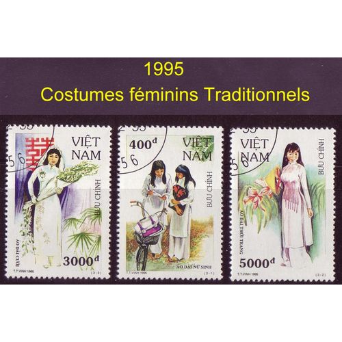 Costumes Féminins Traditionnels Du Vietnam