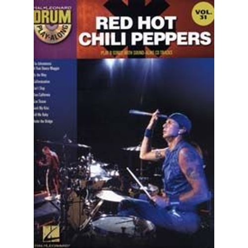 Red Hot Chili Peppers Drum Play-Along Volume 31 Book/Online Audio