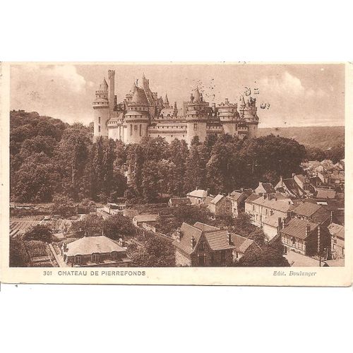 Pierrefonds - Le Château (Yt 270 Circulée)