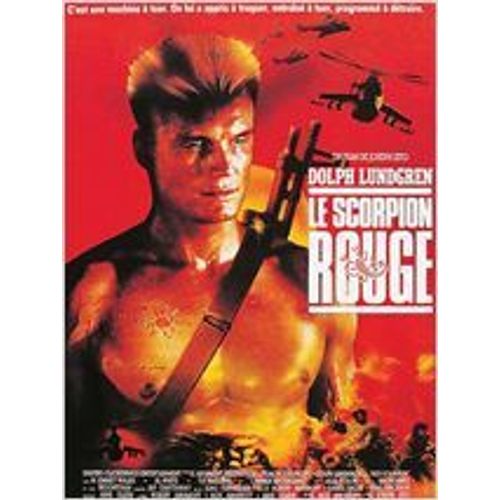 Affiche 120 X 160 " Le Scorpion Rouge" - Dolph Lundgren - Joseph Zito