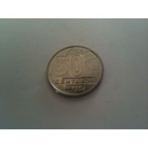 Pièce De 50 Centavos Brésil 1990