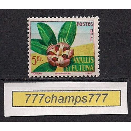 Wallis Et Futuna. 1958. Flore. Montrouziera. Y&t 159