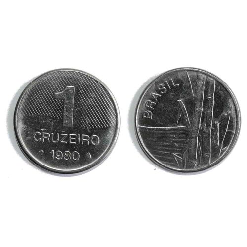 Pièce De 1 Cruzeiro 1980 Brésil