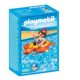 Playmobil City Life 4860 - Fillette Avec Bouée