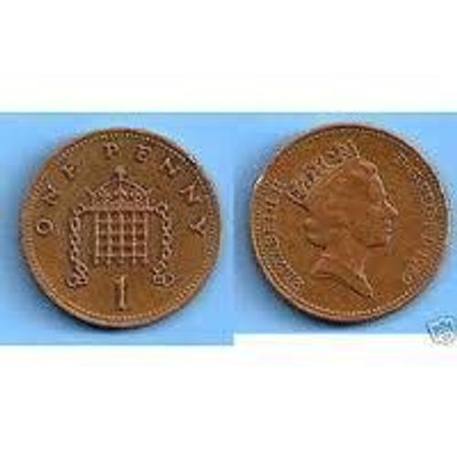 Pièce De 1 Penny Royaume-Uni 1994