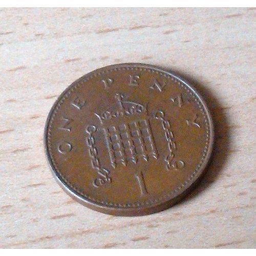 Pièce De 1 Penny Royaume-Uni 1997