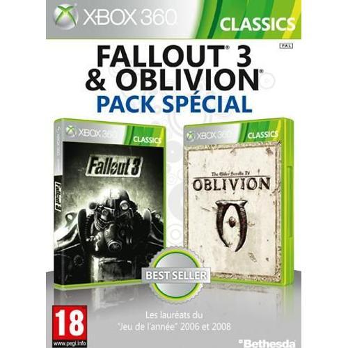 Pack The Elder Scrolls Iv : Oblivion + Fallout 3 Xbox 360