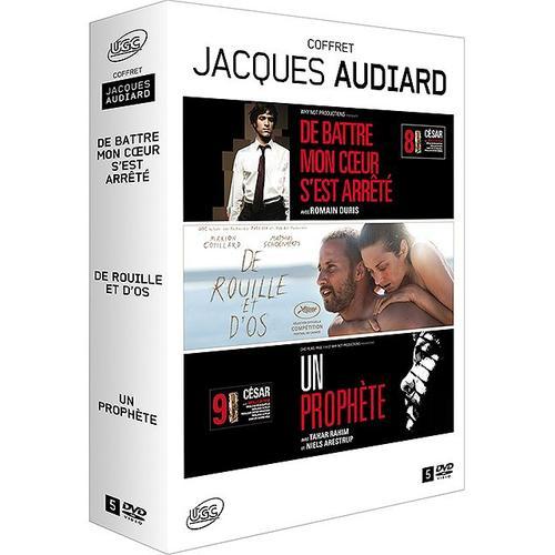 Jacques Audiard - Coffret - De Battre Mon Coeur S'est Arrêté + De Rouille Et D'os + Un Prophète - Pack