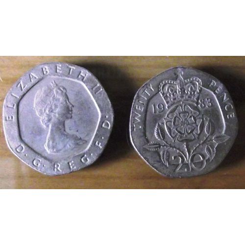 Pièce De Twenty Pence Année 1983