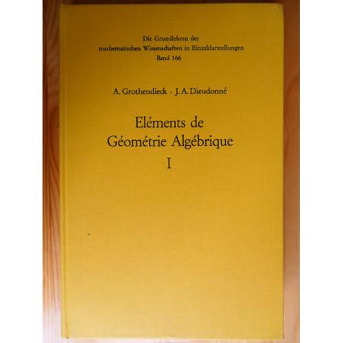 Elements de geometrie algebrique Ⅲ grothendieck-