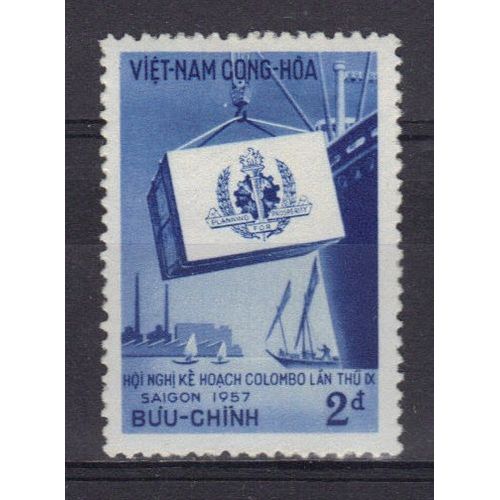 Vietnam Du Sud 1957 : 9è Conférence Du Plan De Colombo - Timbre Neuf *