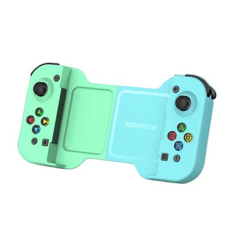 Manette De Jeu Gyroscope 6 Axes Bluetooth Contrôleur De Jeu Pour Téléphone Portable Avec Double Moteur De Vibration Pour Ns Switch Ps4 Pubg