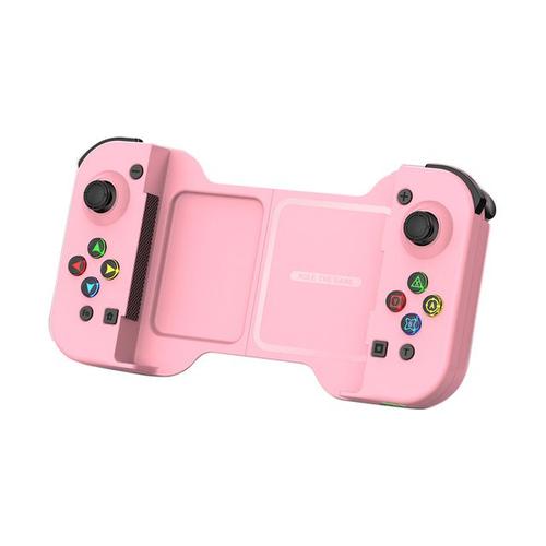 Manette De Jeu Gyroscope 6 Axes Bluetooth Contrôleur De Jeu Pour Téléphone Portable Avec Double Moteur De Vibration Pour Ns Switch Ps4 Pubg