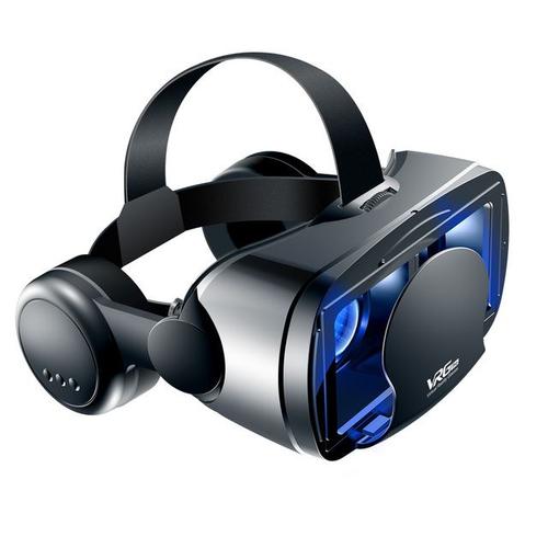 Vrg Pro + Casque 3d Lunettes Vr De Réalité Virtuelle Pour Téléphone Intelligent De 5 À 7 Pouces Support De 0 À 800 De Myopie Accessoires De Jeu